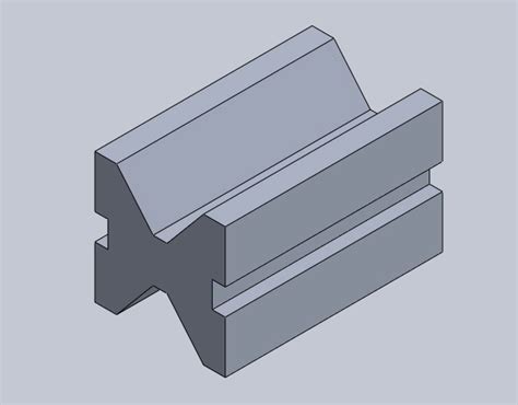 Portafolio De Diseño Técnico Con Solidworks Bloque En V