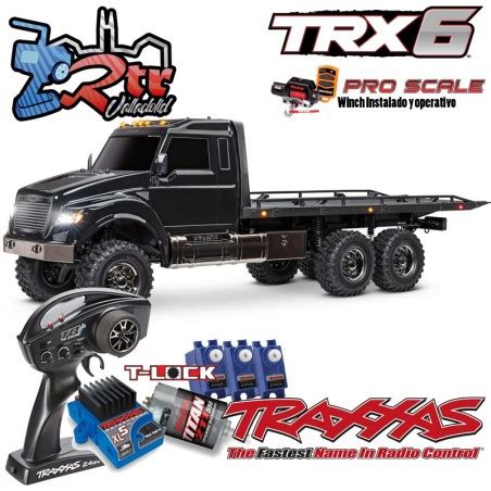 Traxxas Trx Wd Ultimate Rc Hauler Truck Negro