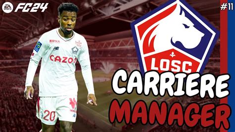 EAFC 24 CARRIERE MANAGER LOSC LA MISE AU VERT 11 YouTube