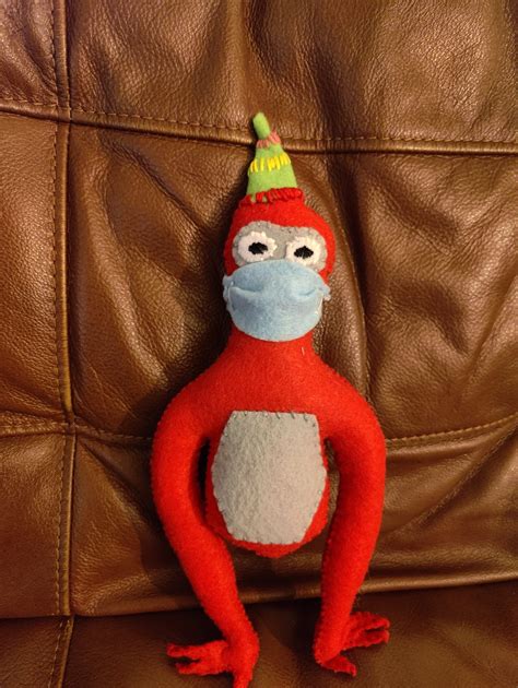 Gorilla Tag Plushie W/ up to TWO Cosmetics - Etsy