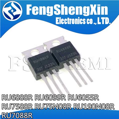 10pcs RU6888R TO220 RU6888 TO 220 RU6888R3 RU6099R RU6099 RU6055R ...