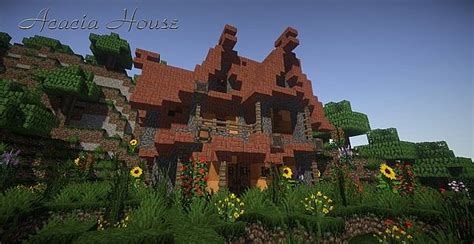 Acacia House Minecraft Map