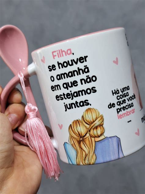 Arte Avulsa Filha Se houver o amanhã foto Caneca Criativa