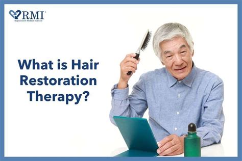 What Is Hair Restoration Therapy Regenerative Medical Institute