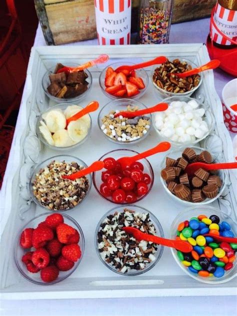 Ideas Para Tener Una Fiesta Llena De Helado Icecream Bar Ice Cream