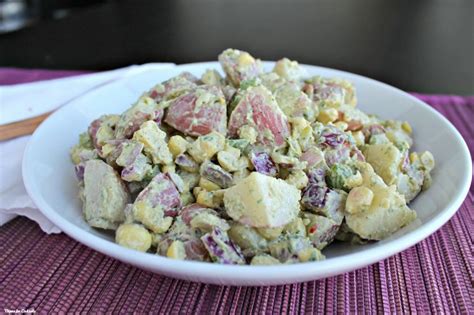 Roasted Poblano Potato Salad Thyme For Cocktails