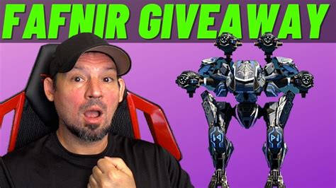 War Robots Fafnir Giveaway Fafnir Gameplay Timedrops YouTube