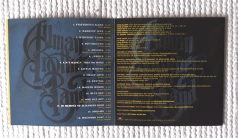 The Allman Brothers Band A Decade Of Hits Album Cd