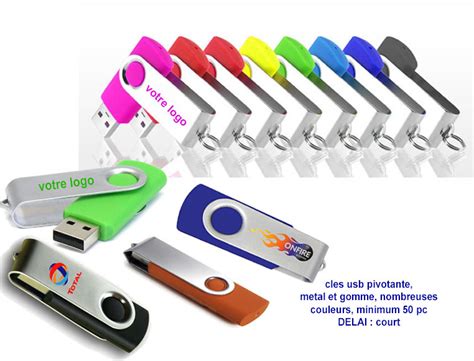 Cles Usb Cl S Usb Publicitaires Articles De Bureau Objets