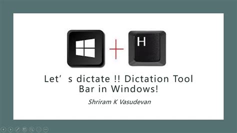 Dictation Toolbar In Windows Windows H YouTube