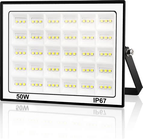 URTBST 50W Faretto LED Da Esterno 5000LM Faro LED Esterno IP67