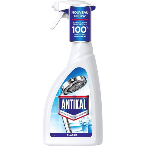 Antikal Spray Nettoyant Anti Calcaire Salle De Bain Classic L Pas Cher