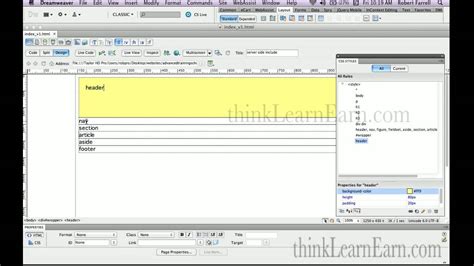 Dreamweaver Tutorials Online Lessons How To Make Edit Ssi Server Side