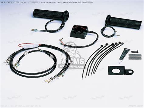 5vxw079200 Grip Heater Kit Fz6 Yamaha Buy The 5vx W0792 00 00 At Cmsnl