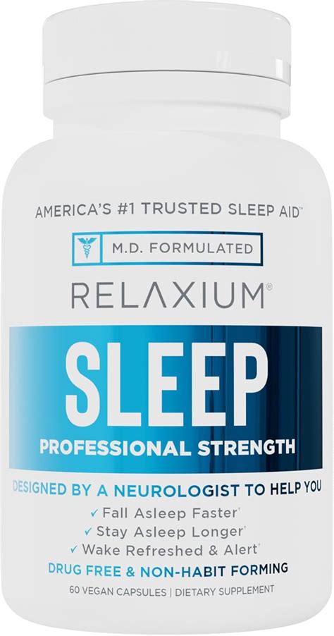 Amazon Relaxium Sleep Aid For Adults Melatonin 5mg With Magnesium