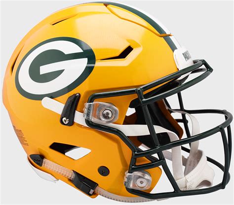 Green Bay Packers Riddell Full Size Authentic SpeedFlex Helmet