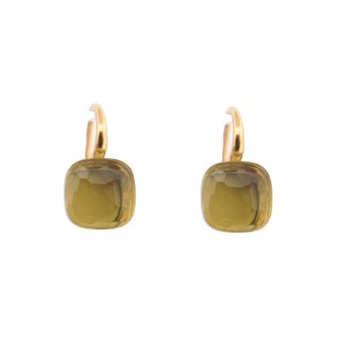 Boucles D Oreilles Pomellato Nudo Classic Quartz