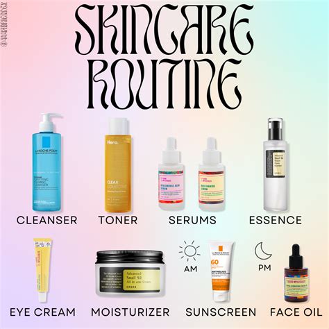 Skincare Routine Skincare Product Recommendations Skin Care Order