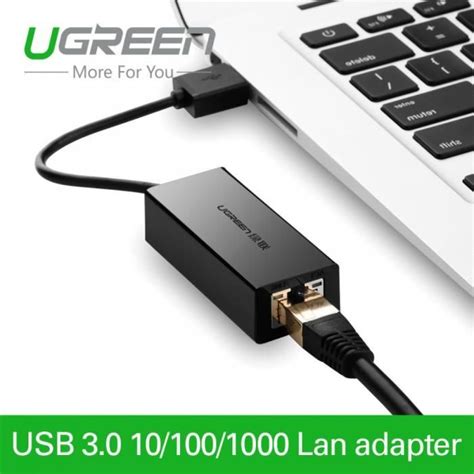 Ugreen Usb 30 Gigabit Ethernet Adaptateur Usb Vers Rj45 Lan Carte