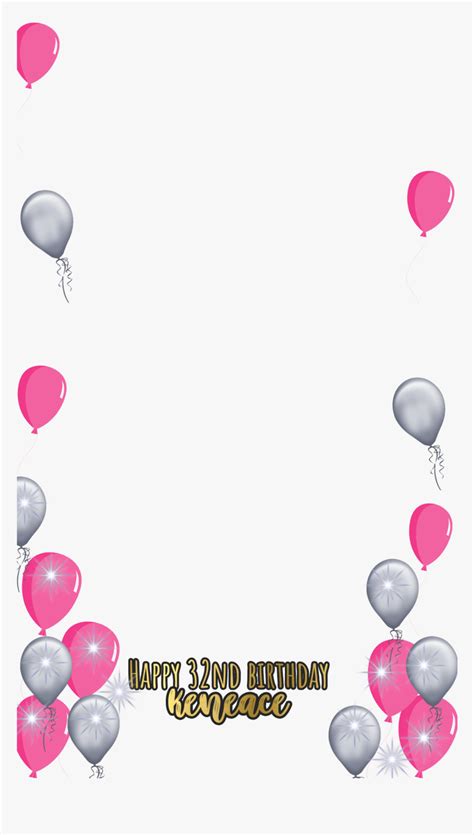 I Will Design Snapchat Filter Geofilter Fiverr Png Pink Happy