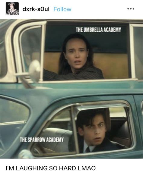 Umbrella Academy Drive By Meme Printable And Enjoyable Learning