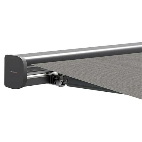 Smartsun Toldo Con Motor Led Dark Vivant Gris Piedra Ancho M