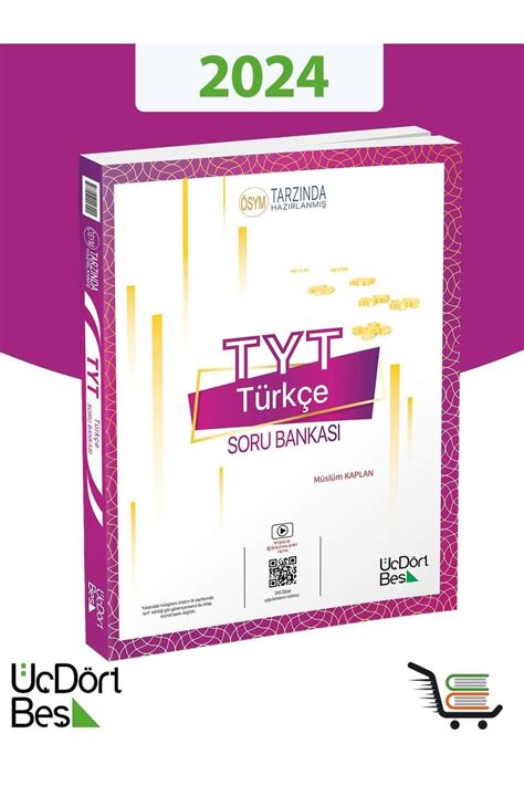 Üç Dört Beş Yayıncılık 345 TYT Türkçe 2024 Model Soru Bankası Fiyatı