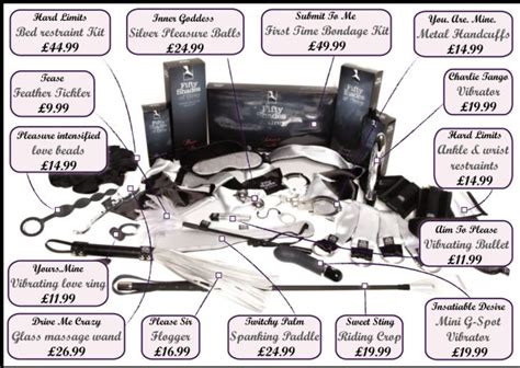 50 Shades Of Grey Sex Toys The Collection E L James Hopes Will Spice