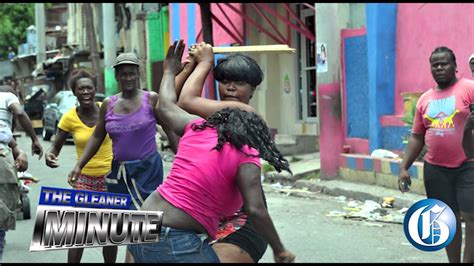 The Gleaner Minute Passport Rush Women Clash Downtown Yohan