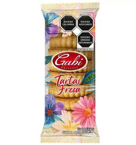 Galleta Gabi Tartas Fresa 183 5g MercadoLibre