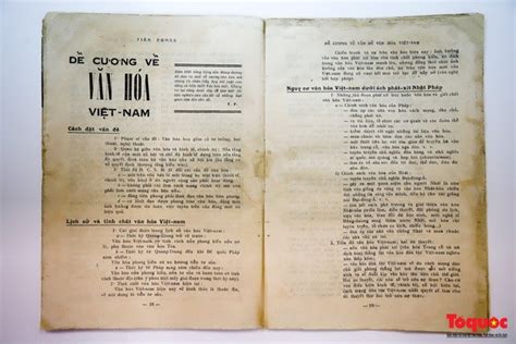 TỪ ĐỀ CƯƠNG VĂN HOÁ VIỆT NAM NĂM 1943 80 NĂM VĂN HOÁ SOI ĐƯỜNG CHO