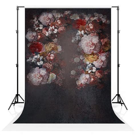 Kate 5×7ft Abstract Flower Backdrop Floral Colorful Background Girls