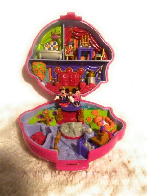 Polly Pocket Disney Minnie Mickey Mouse Playcase Compact Vintage