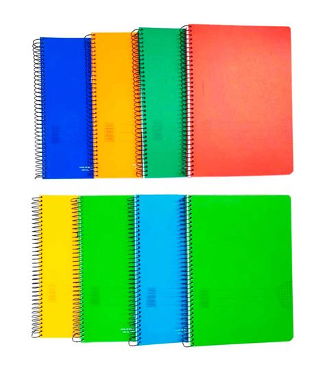 Tradineur Pack De Cuadernos Lisos Tama O Tapas De