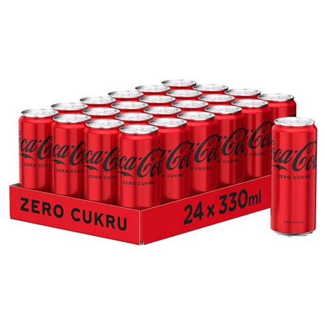 Napój gazowany Coca Cola Zero Cukru puszka 24x 330ml 13966172586