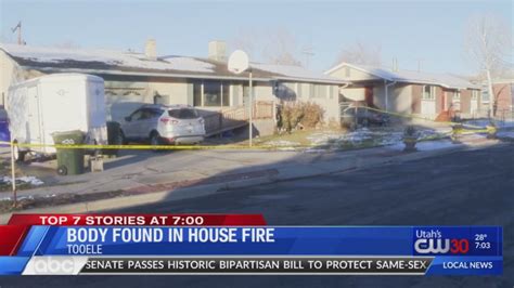 Tooele City Woman Found Dead After House Fire