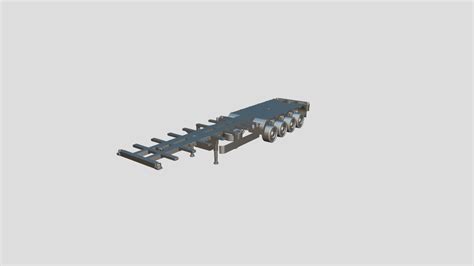 Container Trailer Download Free 3d Model By Deadpixels 1217660