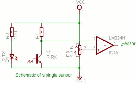 Infrared Schematic Diagram