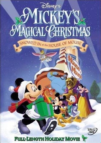 Mickey S Magical Christmas Snowed In At The House Of Mouse 2001