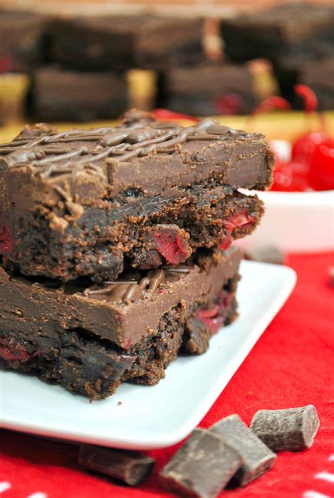 Easy Black Forest Brownies From Scratch Recipe