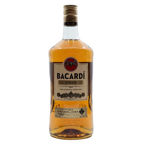 Bacardi Gold Rum 1 75l Bonsall Fine Wine And Spirits