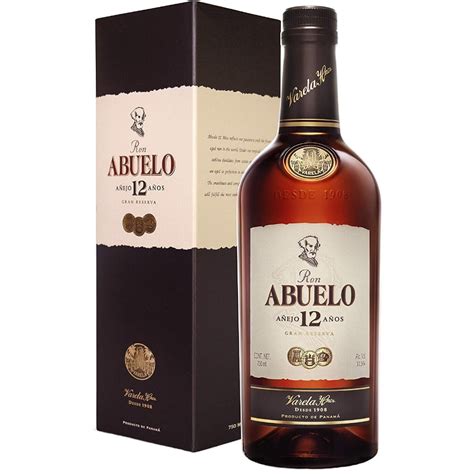 Ron Abuelo Anejo Rum 12 Yr