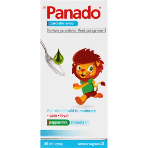 Panado Regular Pediatric Syrup 50ml Superb Hyper