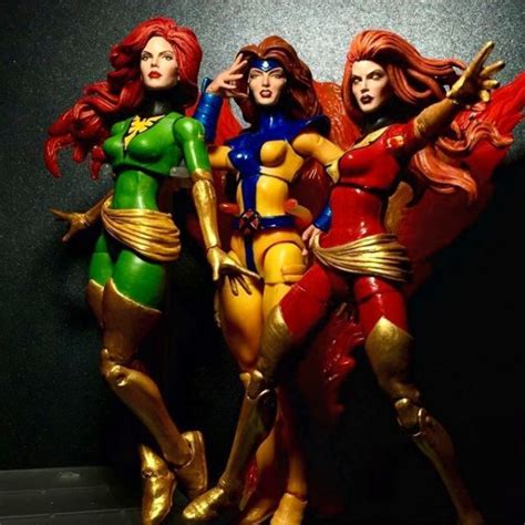 Jean Grey Phoenix Custom Action Figure Figuras De Anime Figuras De