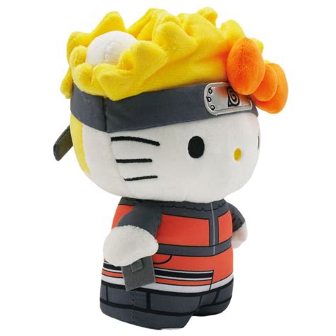 Peluche Hello Kitty Naruto Shippuden 20cm Espadas Y Más Espadas Y Más