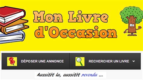 Mon Livre d'Occasion - Les annonces de livres