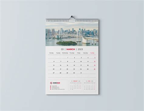 Business Wall Calendar 2023 on Behance