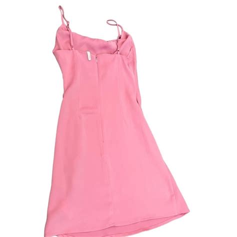 Urban Outfitters Dresses Urban Outfitters Light Pink Satin Cowl