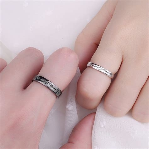 Bague De Promesse Couple Moia