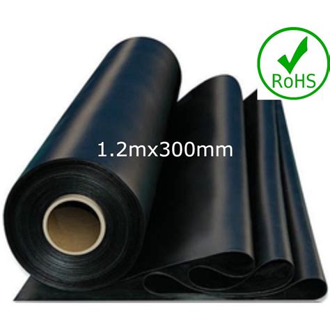 Neoprene Rubber Sheet Black CR Chloroprene Rubber Sheet Hardness 65 5